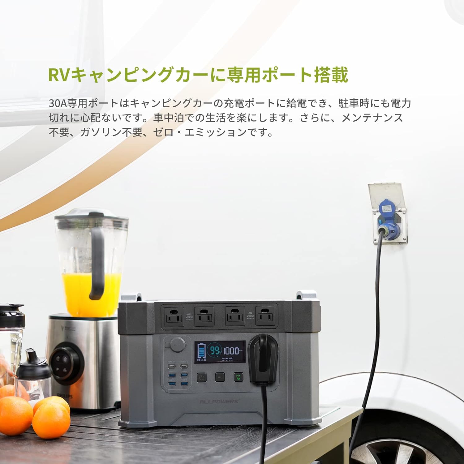 ALLPOWERS_MONSTER X ポータブル電源 2000W_商品説明画像_05